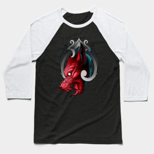 Glow Wolf Baseball T-Shirt